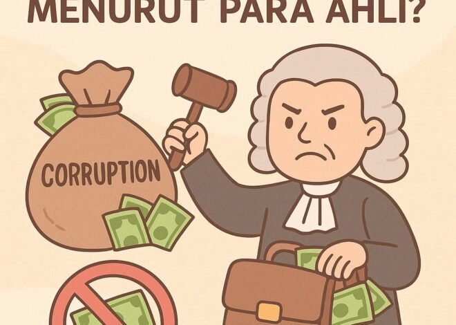 Apa Itu Korupsi Menurut Para Ahli? Yuk Kenalan Sama “Penyakit Sosial” Ini!