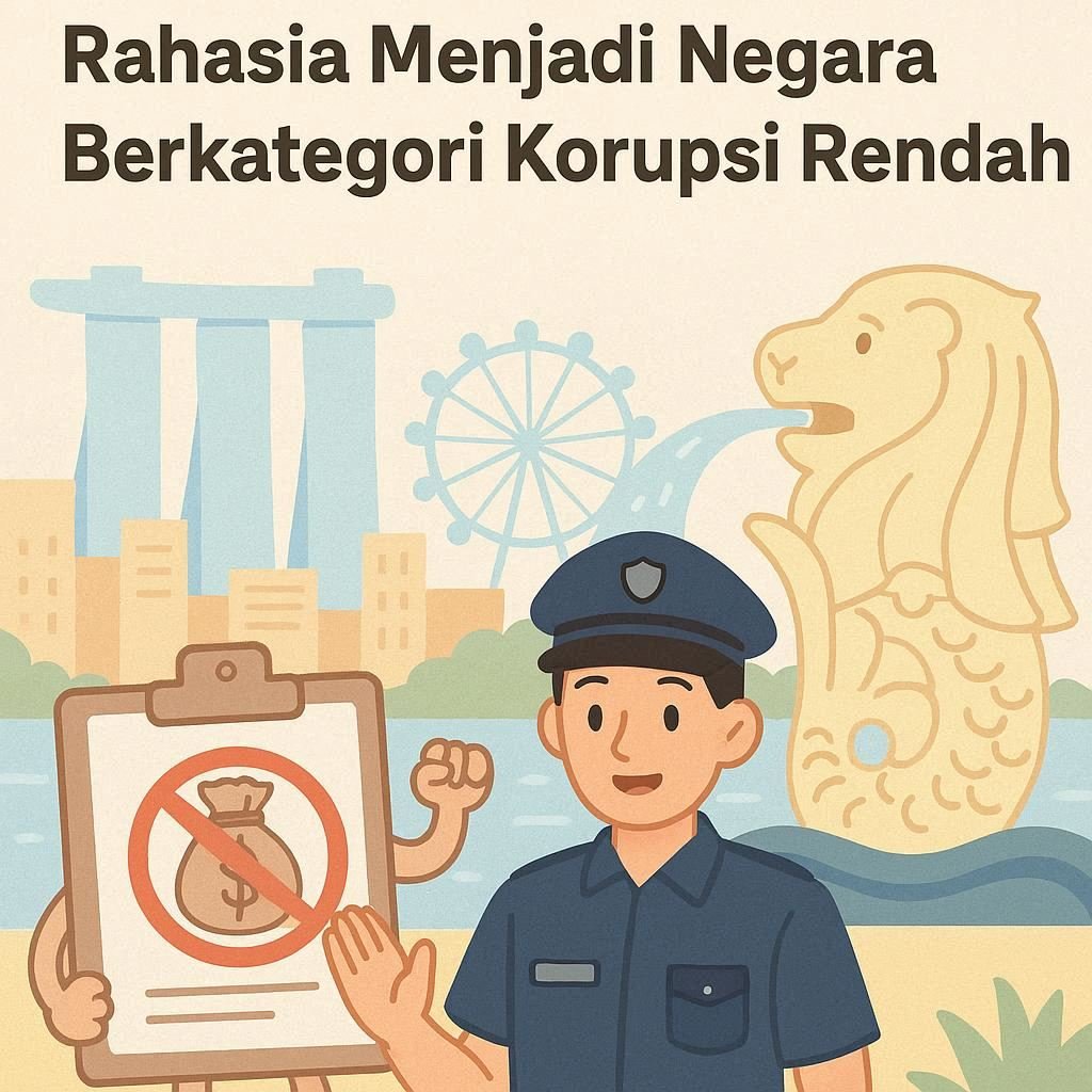 Belajar dari Singapura: Rahasia Jadi Negara Minim Korupsi