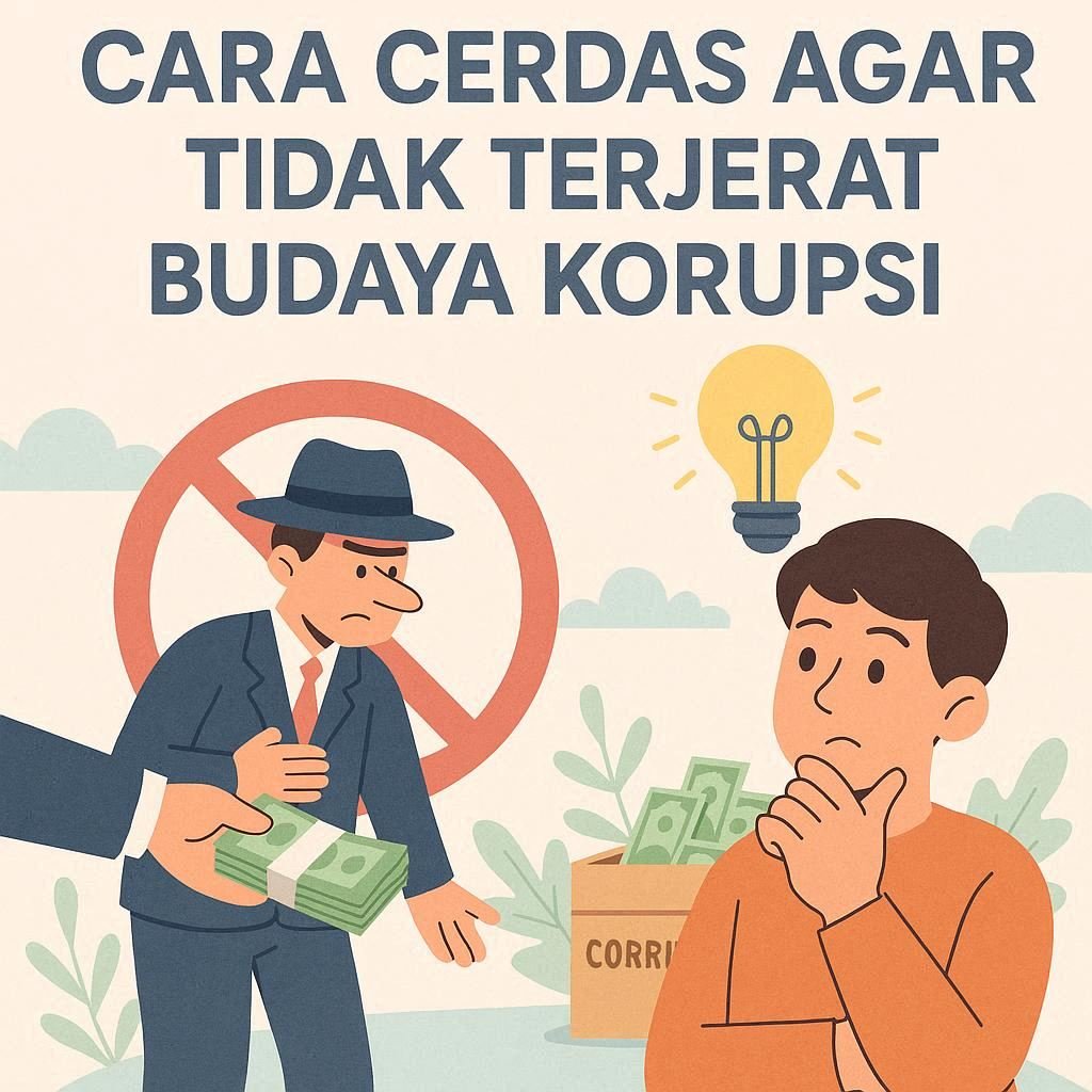 Cara Cerdas Biar Kita Gak Ikut Terjebak Budaya Korupsi