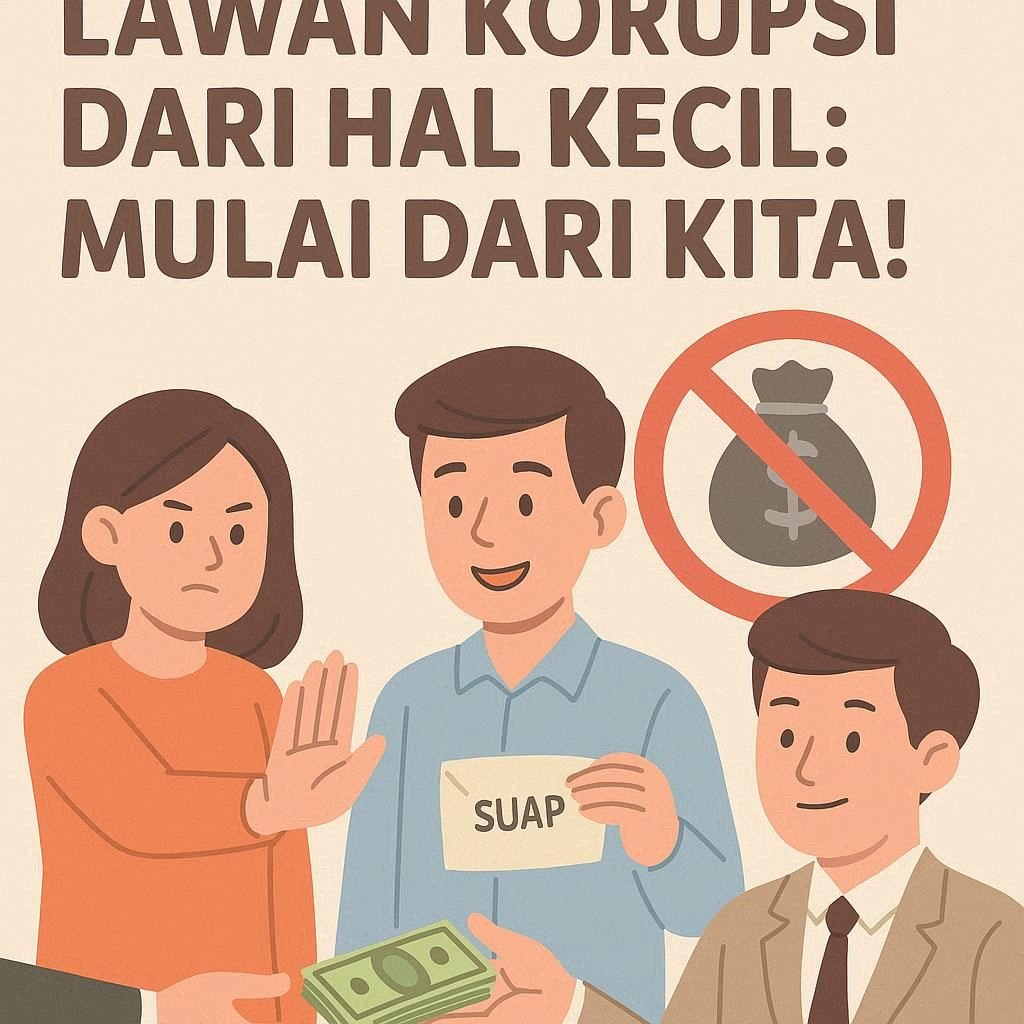 Lawan Korupsi dari Hal Kecil: Mulai dari Kita!