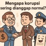 Kenapa korupsi sering dianggap wajar